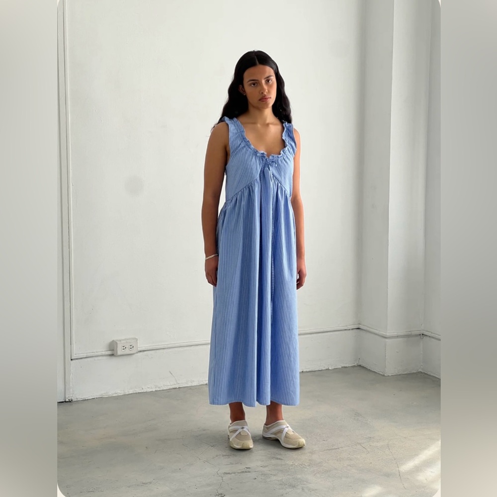 A Bronze Age Valley Dress Blue Small